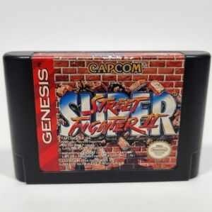Super Street Fighter II 🔥 Sega Genesis 🕹 Vintage Video Game